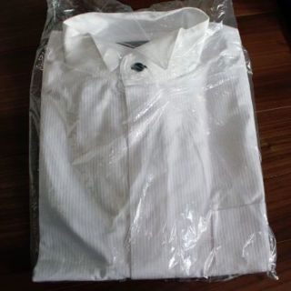 スーツカンパニー(THE SUIT COMPANY)の値下げ！【古着】クリーニング済　白ブラウス　THE SUIT COMPANY(Tシャツ/カットソー(七分/長袖))