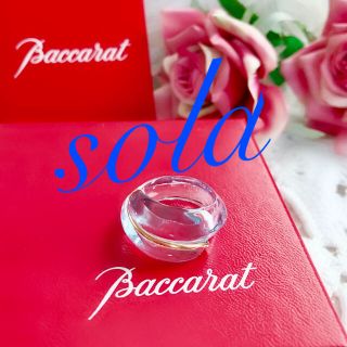 バカラ(Baccarat)のバカラ コキアージュ リング クリアブルー Baccarat 指輪(リング(指輪))