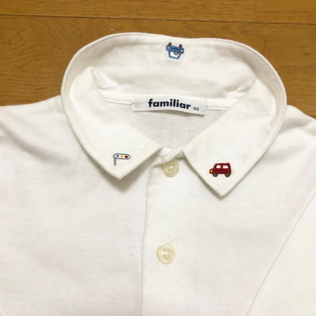 familiar(ファミリア)のファミリアブラウス90 キッズ/ベビー/マタニティのキッズ服男の子用(90cm~)(ブラウス)の商品写真