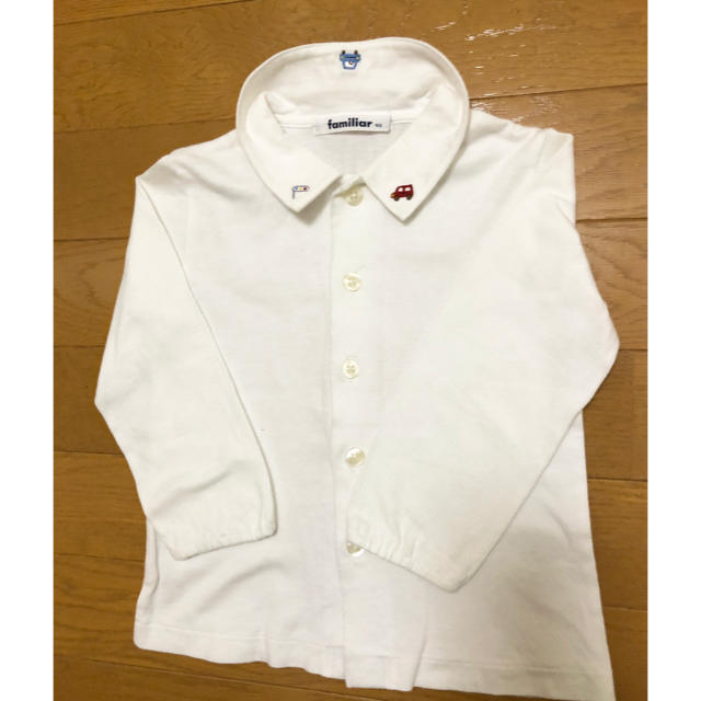 familiar(ファミリア)のファミリアブラウス90 キッズ/ベビー/マタニティのキッズ服男の子用(90cm~)(ブラウス)の商品写真