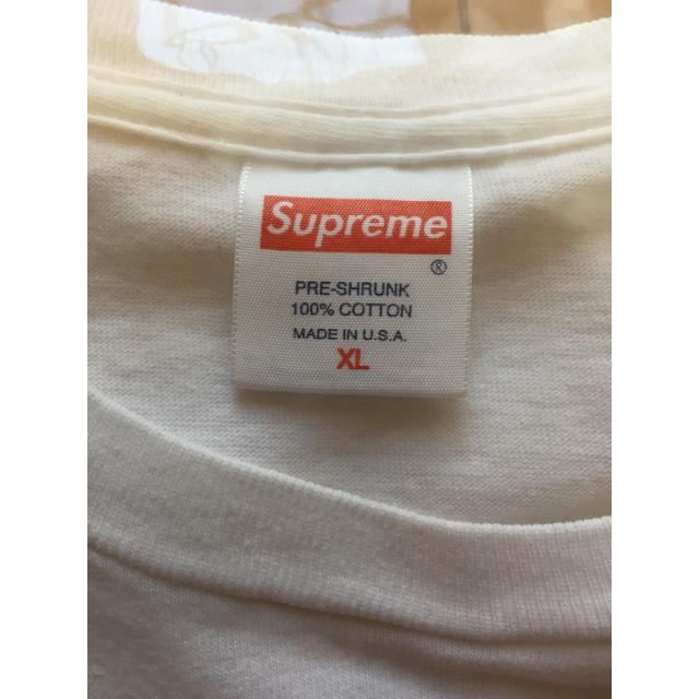 supreme  box logo tee