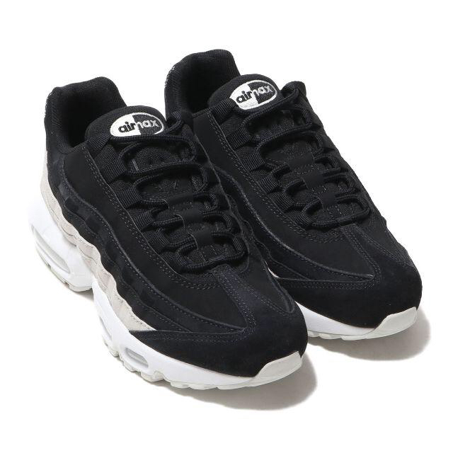 NIKE(ナイキ)の23.5cm 新品 NIKE WMNS AIR MAX 95 アイボリー 黒 レディースの靴/シューズ(スニーカー)の商品写真