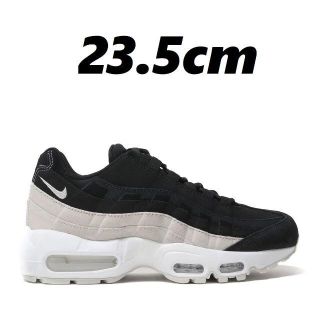 ナイキ(NIKE)の23.5cm 新品 NIKE WMNS AIR MAX 95 アイボリー 黒(スニーカー)