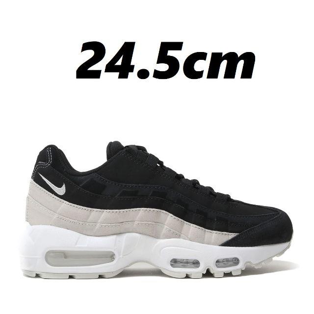 24.5cm 新品 NIKE WMNS AIR MAX 95 アイボリー 黒