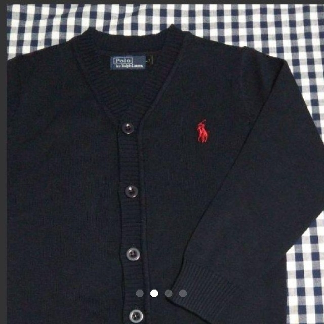 POLO RALPH LAUREN(ポロラルフローレン)の☆新品【グレー】ラルフローレン★カーディガン♪ キッズ/ベビー/マタニティのキッズ服男の子用(90cm~)(カーディガン)の商品写真