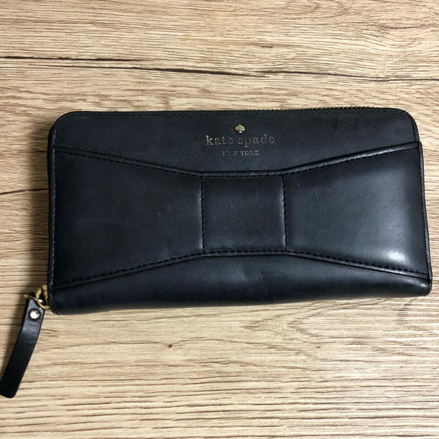 kate spade new york(ケイトスペードニューヨーク)のケイトスペード 黒長財布  メンズのファッション小物(長財布)の商品写真