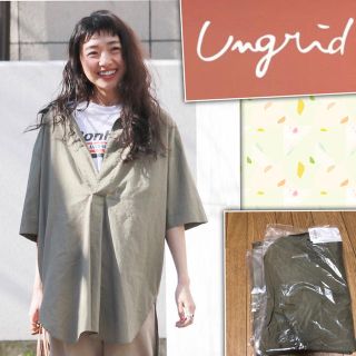 アングリッド(Ungrid)の新品 スキッパービッグハーフスリーブシャツ todayful moussy ザラ(シャツ/ブラウス(半袖/袖なし))