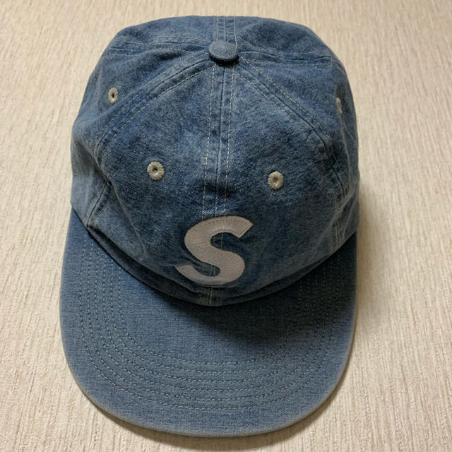 supreme Sロゴ デニムキャップ