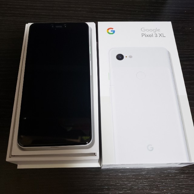 google pixel3 xl 128gb cleary white　ドコモ