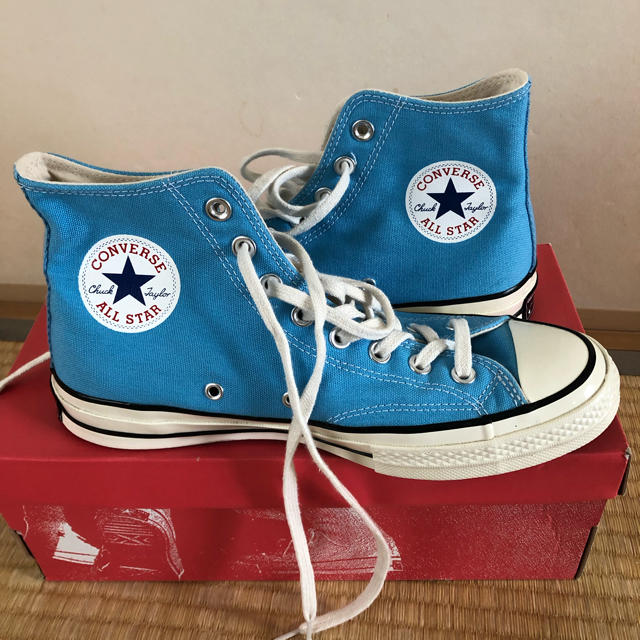 コンバース　チャックテイラー　ct70 ヘリテージブルー　converse