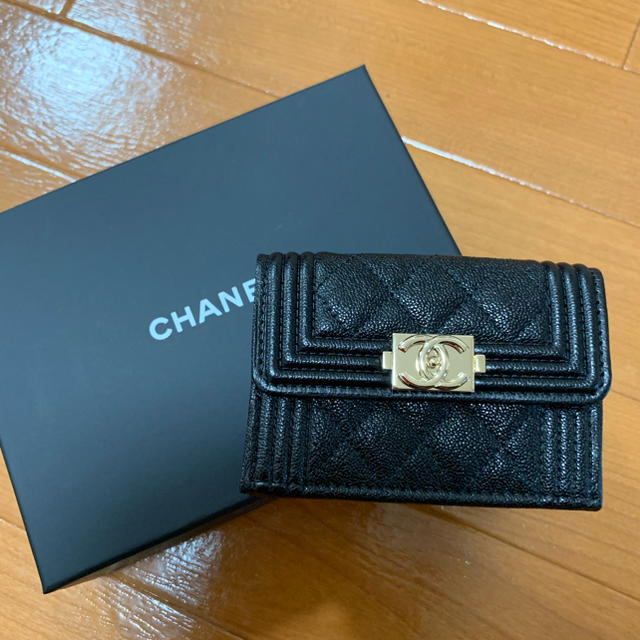 ファッション小物CHANEL マトラッセ ウォレット