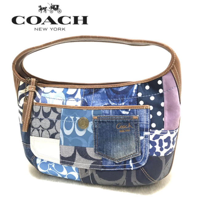 COACH‼️未使用品(^^)マイクロシグネチャーワンショルダー‼️