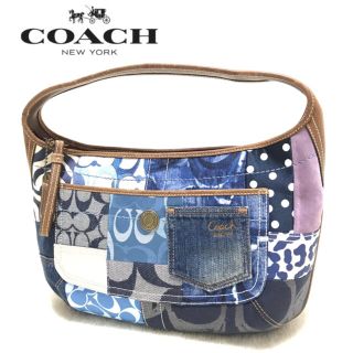 値下げ☆COACH 極希少 パッチワーク ワンショルダー