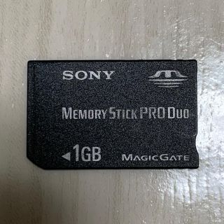 ソニー(SONY)のSONY Memory Stick PRO Duo 1GB(PC周辺機器)