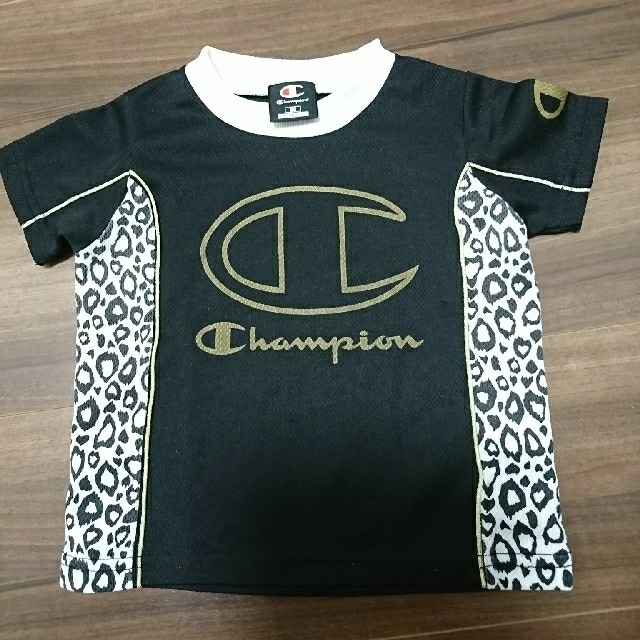 Champion(チャンピオン)のChampion  ヒョウ柄 半袖ジャージ キッズ/ベビー/マタニティのキッズ服男の子用(90cm~)(その他)の商品写真