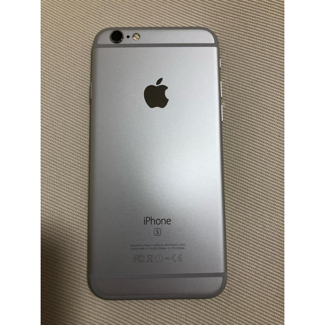 ☆美品 iPhone6s 64GB シルバー SIMフリー バッテリー100%☆