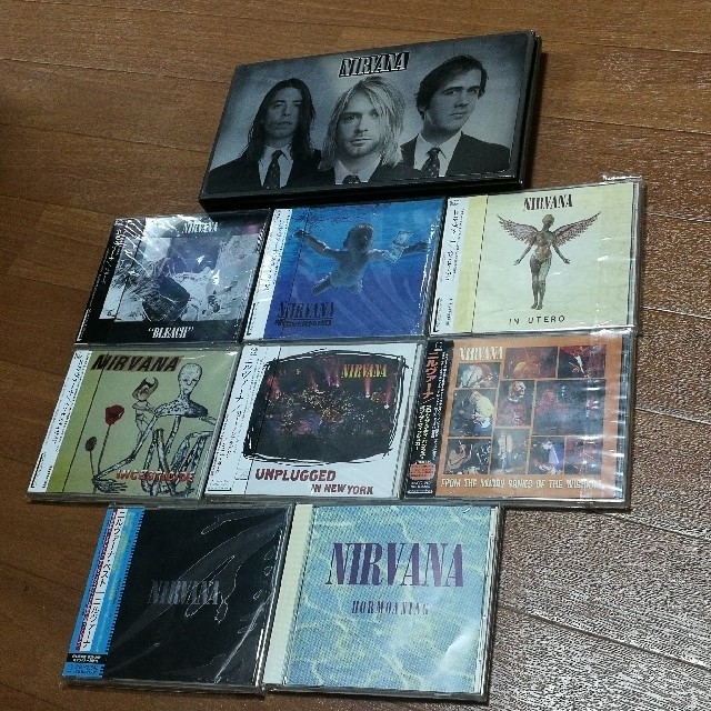 Nirvana CD 8枚セット+Box ,1DVDニルヴァーナの通販 by 1960's Nirvana CD 8枚セット+Box ,1DVDニルヴァーナの通販 by 1960's