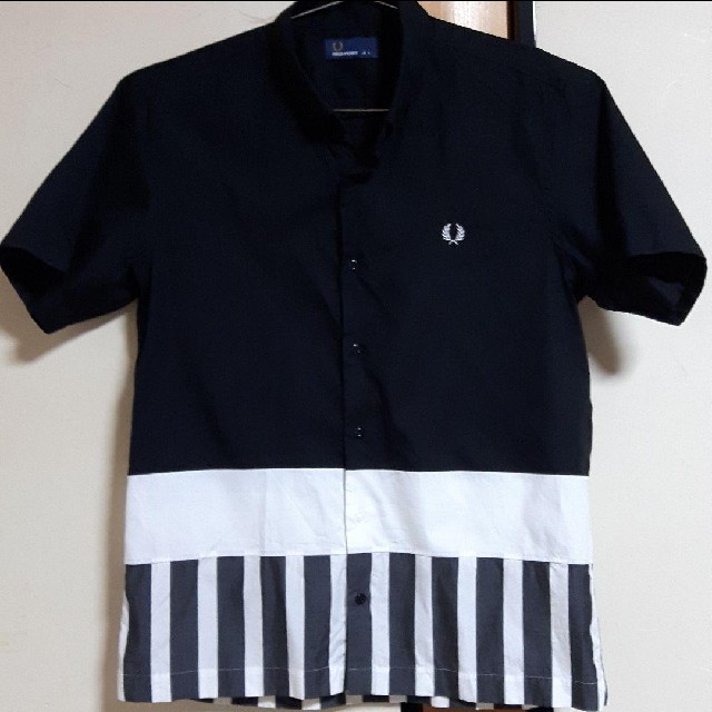 【FRED PERRY】Panel Stripe Shirt