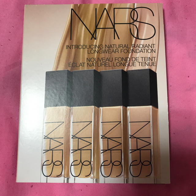 NARS(ナーズ)のNARS ナチュラルラディアント ロングウェアファンデーション サンプル ナーズ コスメ/美容のキット/セット(サンプル/トライアルキット)の商品写真