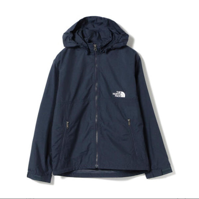 BEAMS BOY(ビームスボーイ)のTHE NORTH FACE コンパクトジャケット ネイビー 19SS レディースのジャケット/アウター(ナイロンジャケット)の商品写真