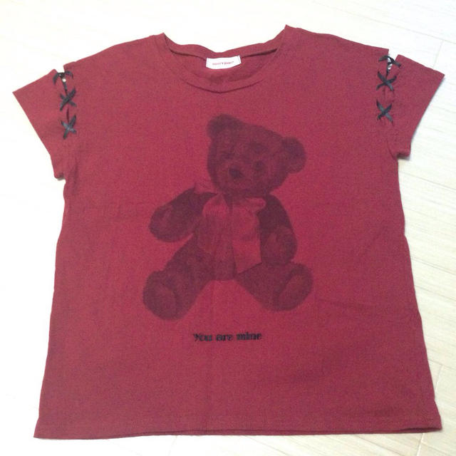 merry jenny(メリージェニー)のbearTシャツ レディースのトップス(Tシャツ(半袖/袖なし))の商品写真