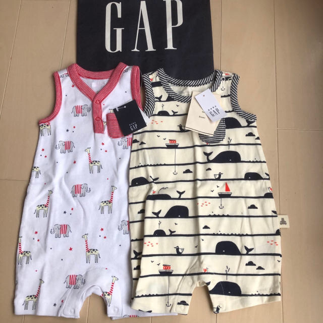 新おまとめ専用！品☆baby GAP☆動物 クジラ ロンパース カバーオール