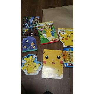 ポケモン(ポケモン)のりんごきりんさん専用　映画ポケモンメモ帳7点セット(ノート/メモ帳/ふせん)