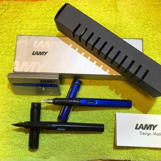 ラミー(LAMY)のラミー 万年筆２本セット コンバーター付き(ペン/マーカー)