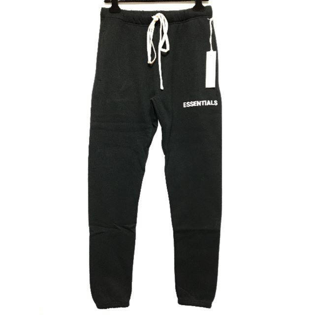 S Essentials Sweatpants スウェットパンツ 黒 新品 新作