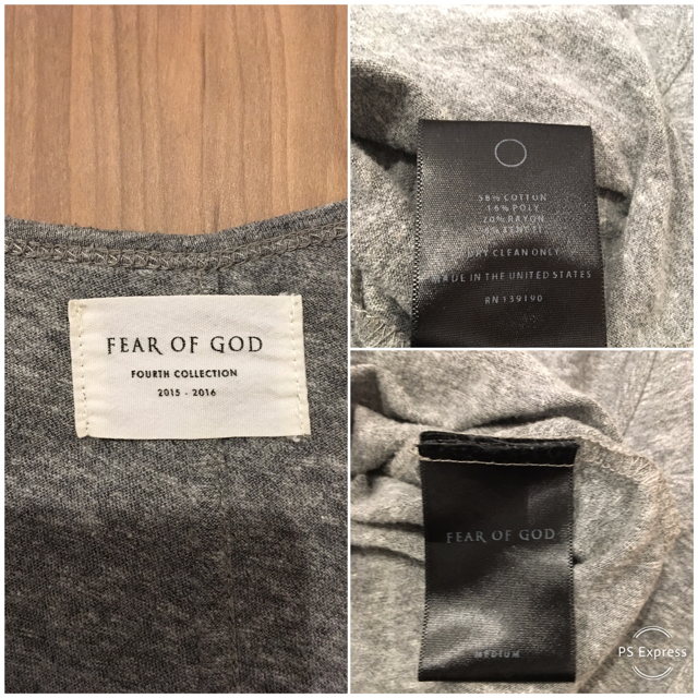 FEAR OF GOD(フィアオブゴッド)のカツゲン様 FEAR OF GOD  タンクトップ  ホワイト グレー セット メンズのトップス(タンクトップ)の商品写真