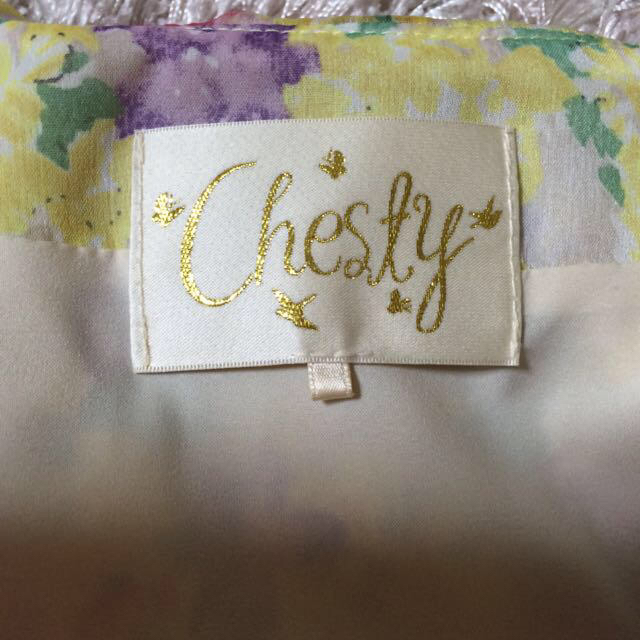 Chesty(チェスティ)の美品♡フリルシフォンワンピ レディースのワンピース(ミニワンピース)の商品写真