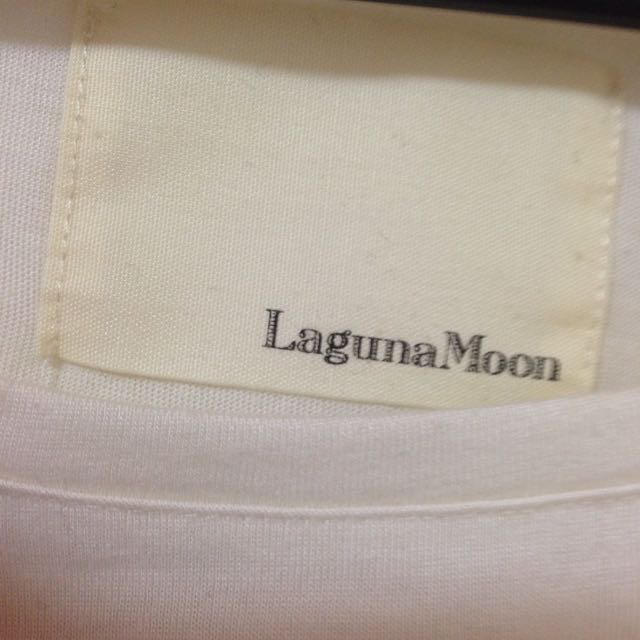 LagunaMoon(ラグナムーン)のラグナムーンガールプリントカットソーＴ レディースのトップス(Tシャツ(半袖/袖なし))の商品写真