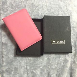 ミシャ(MISSHA)の♡ミシャ ノベルティ♡(名刺入れ/定期入れ)