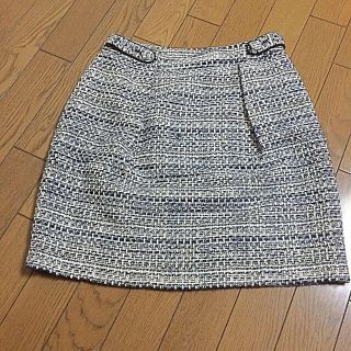 エージー(AG)のAGby ツイード風スカート(ひざ丈スカート)