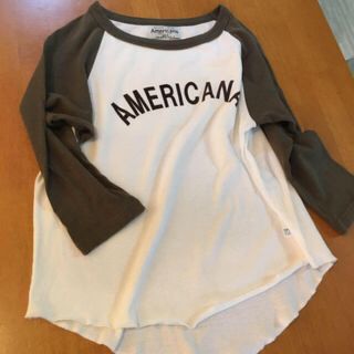 アメリカーナ(AMERICANA)のAMERICANA ラグランTシャツ(Tシャツ(半袖/袖なし))