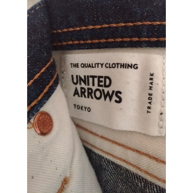 UNITED ARROWS(ユナイテッドアローズ)のユナイテッドアローズ　ワイドデニム レディースのパンツ(デニム/ジーンズ)の商品写真