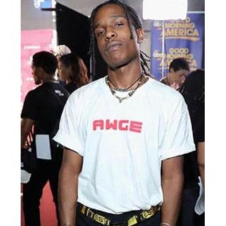 シュプリーム(Supreme)のAWGE asap rocky(Tシャツ/カットソー(半袖/袖なし))