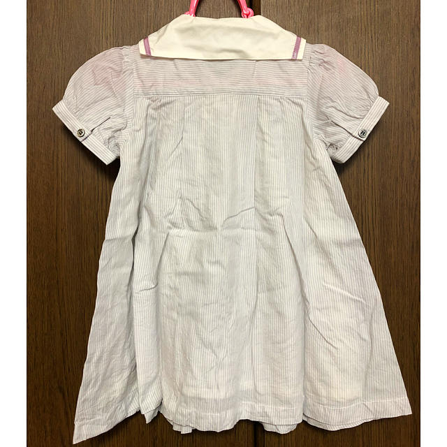 Fusen-Usagi(フーセンウサギ)のフーセンウサギ ワンピース パフスリーブTシャツ セット 90cm キッズ/ベビー/マタニティのキッズ服女の子用(90cm~)(ワンピース)の商品写真
