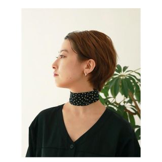 トゥデイフル(TODAYFUL)のtodayful dot chiffon scarf(バンダナ/スカーフ)