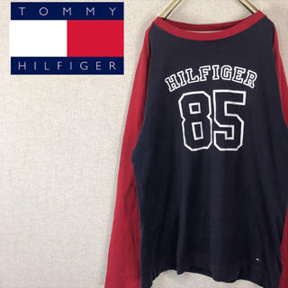 トミーヒルフィガー(TOMMY HILFIGER)の90s Tommy Hilfiger トミーヒルフィガー ロンT 長袖 Tシャツ(Tシャツ/カットソー(七分/長袖))