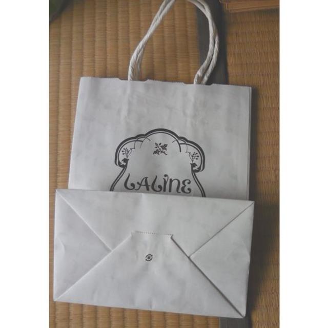 Laline(ラリン)のラリン ショッパー　紙袋　ショップ袋 レディースのバッグ(ショップ袋)の商品写真