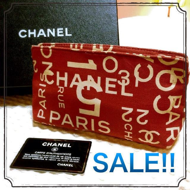 CHANEL - 値下げ！CHANEL ポーチ