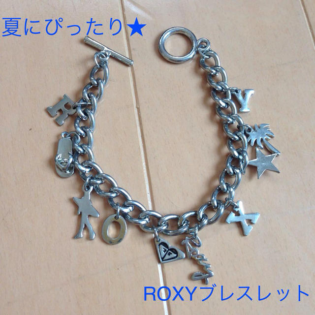 Roxy(ロキシー)のROXY シルバーブレスレット レディースのアクセサリー(ブレスレット/バングル)の商品写真