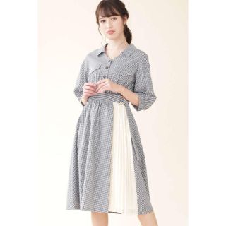 ジルバイジルスチュアート(JILL by JILLSTUART)のギンガムワンピ(ひざ丈ワンピース)