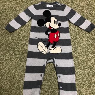 ギャップ(GAP)のGAP baby 12-18months ミッキー ベビー服 未使用 (カバーオール)