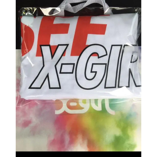 エックスガール(X-girl)のX-GIRL X WIND AND SEA コラボ Tシャツ  サイズM 白(Tシャツ/カットソー(半袖/袖なし))