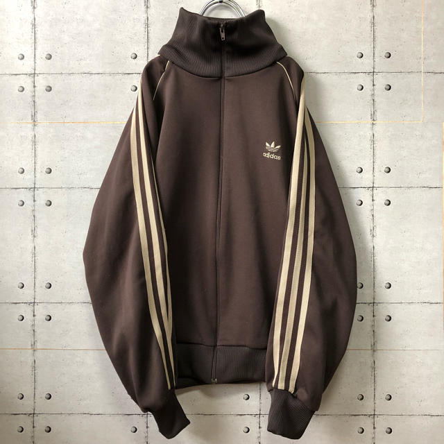 adidas(アディダス)の【激レア】 80s adidas アディダス トレフォイル トラックジャケット メンズのトップス(ジャージ)の商品写真