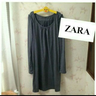 ザラ(ZARA)のZARA BASIC（ザラベーシック） ワンピース(ひざ丈ワンピース)