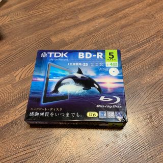 ティーディーケイ(TDK)のBD-R 5枚セット 1回録画用 25GB(その他)