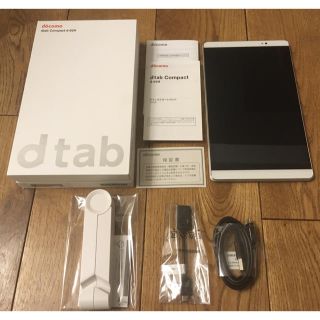 エヌティティドコモ(NTTdocomo)のdtab Compact d-02H(タブレット)